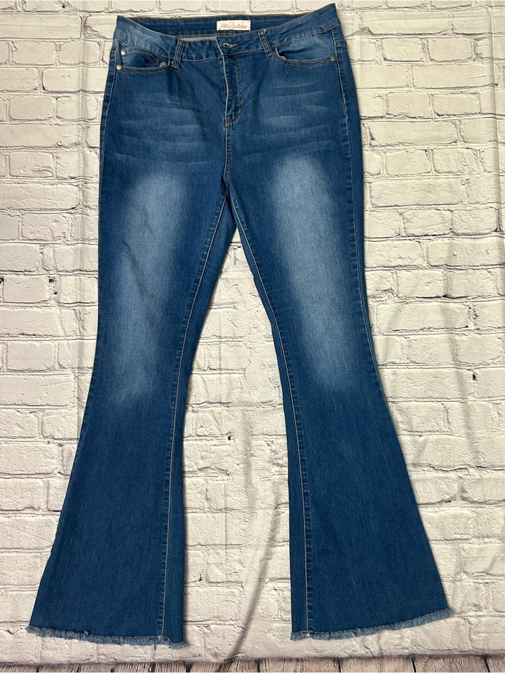 Christian Louboutin Medium Blue Flare Jeans